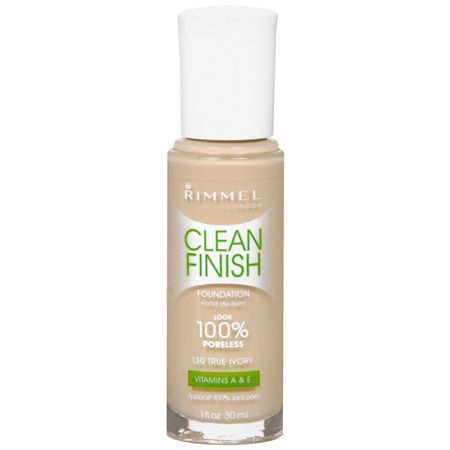 Rimmel Clean Finish Liquid Foundation, True Ivory, 1 fl oz at Kmart.com