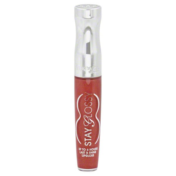 Rimmel Stay Glossy Lipgloss, All Day Seduction 640, 0.18 fl oz (5.5 ml) at Kmart.com