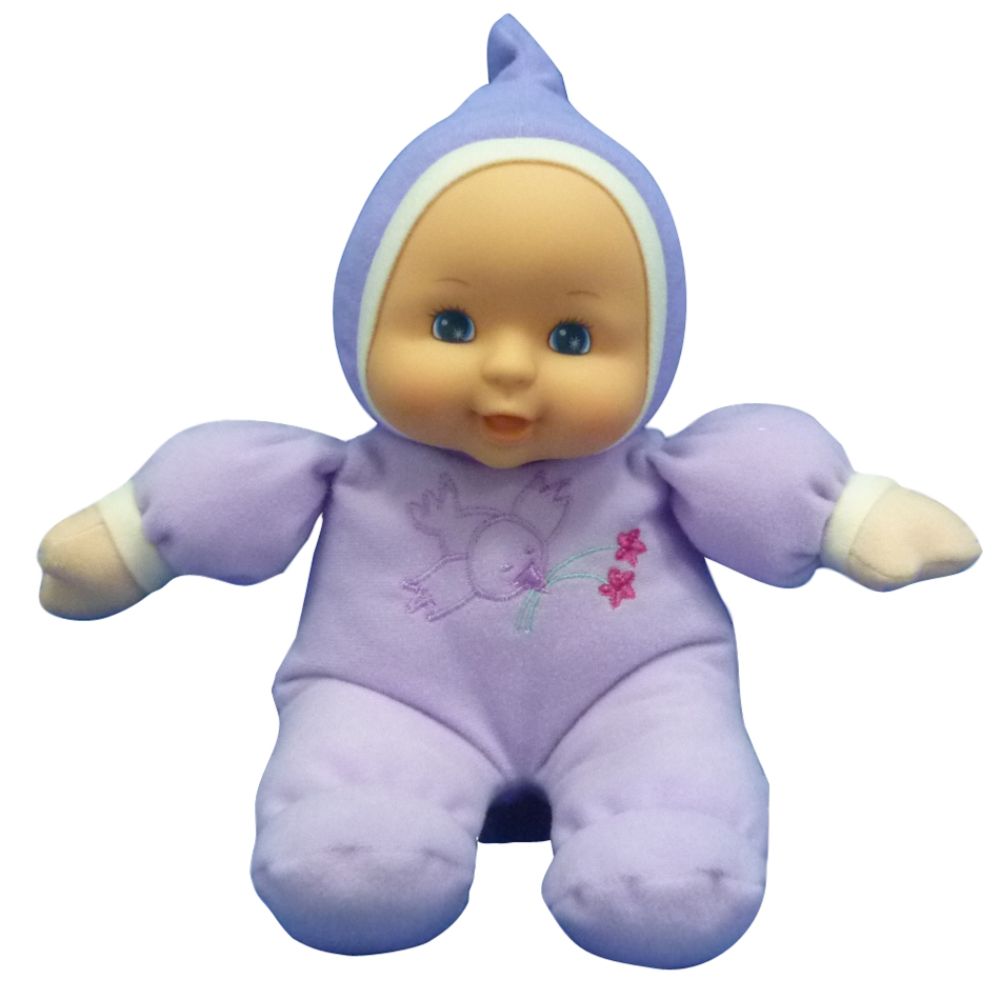 Just Kidz 9.5IN Soft Baby Doll - Purple at Kmart.com