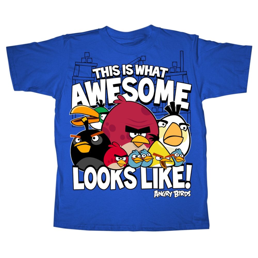 Angry Birds Boys Angry Birds T-Shirt Awesome Blue at Sears.com