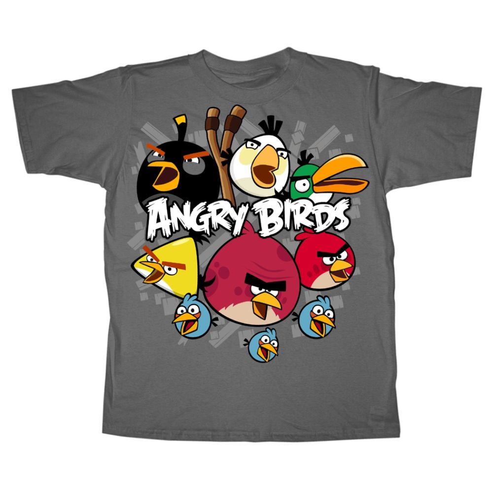 Angry Birds Boys Angry Birds T-Shirt So Angry Gray at Kmart.com