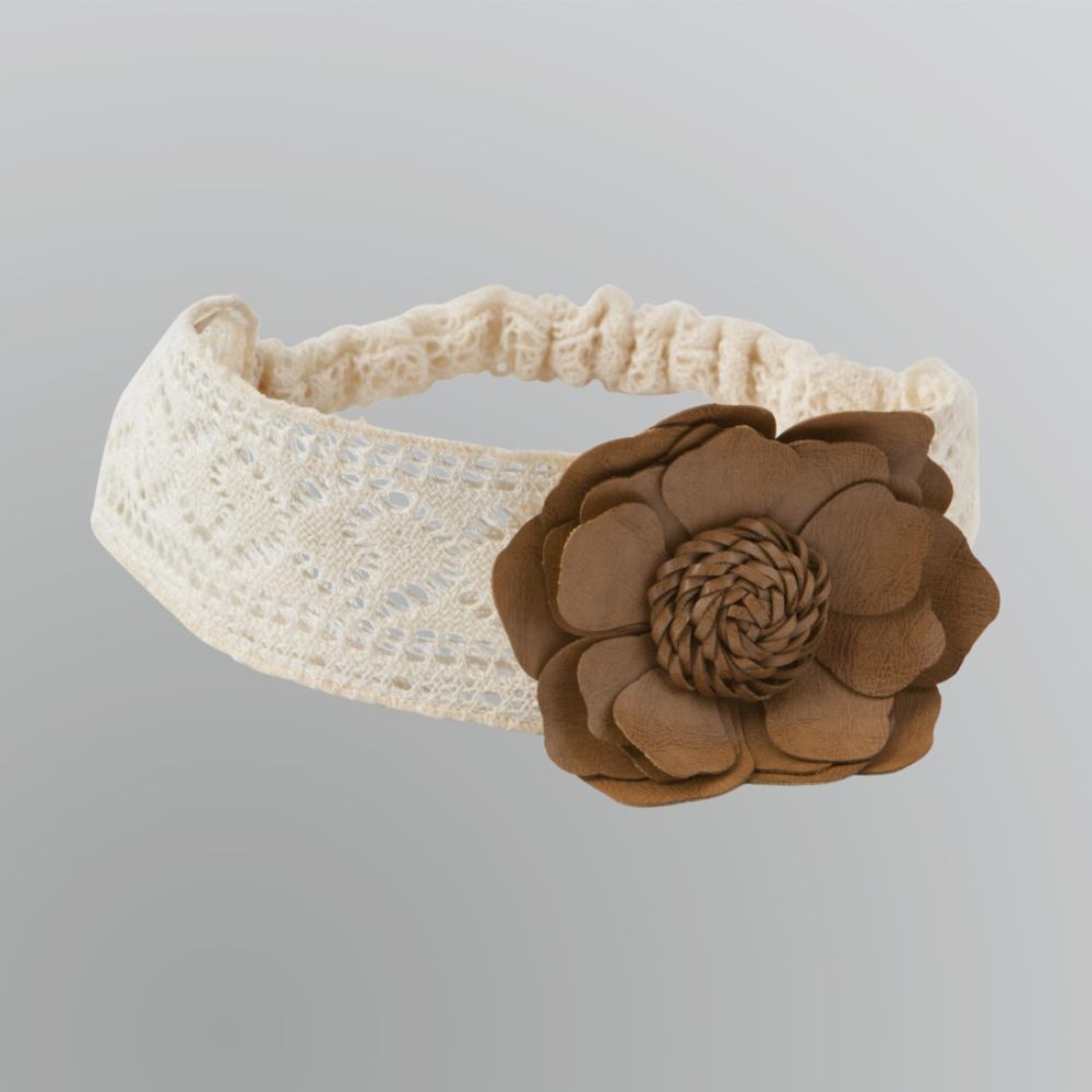 Joe Boxer Crocheted Head Wrap with Accent Flower at Kmart.com