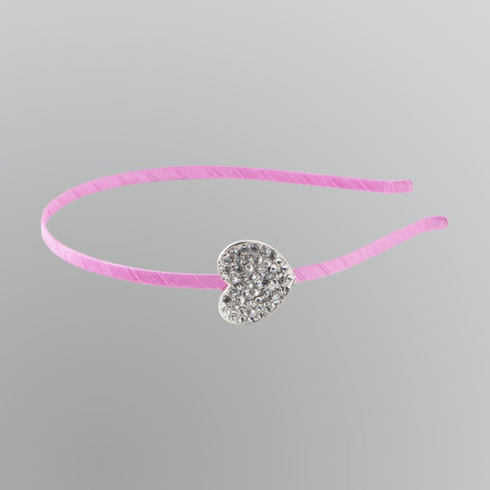 Joe Boxer Rhinestone Heart Headband - Pink at Kmart.com
