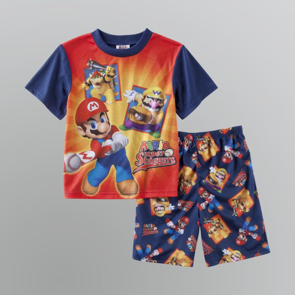 Nintendo Boy's Super Mario Bros. Pajama Shorts Set at Kmart.com