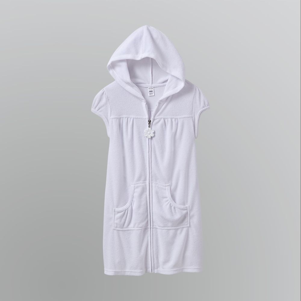 Joe Boxer Girl's Hooded Terry Cloth Swimsuit Coverup at Kmart.com