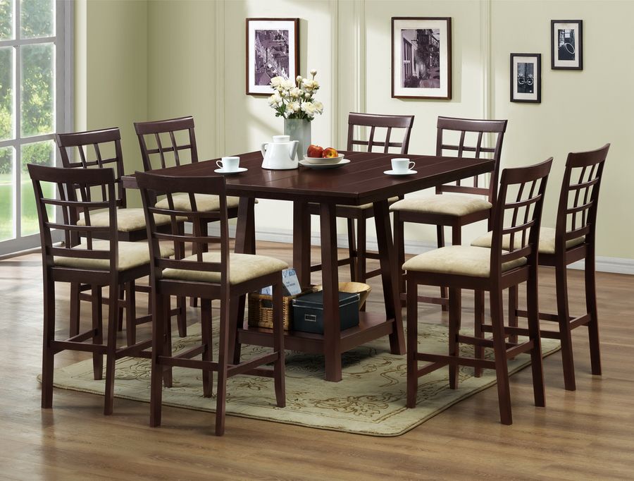 Baxton Studio Katelyn Modern Pub Table Set -