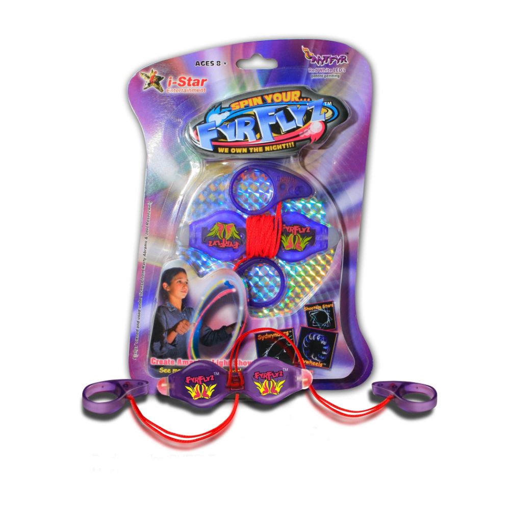 Fyrflyz Nytfyr - Purple with Red and White LED's