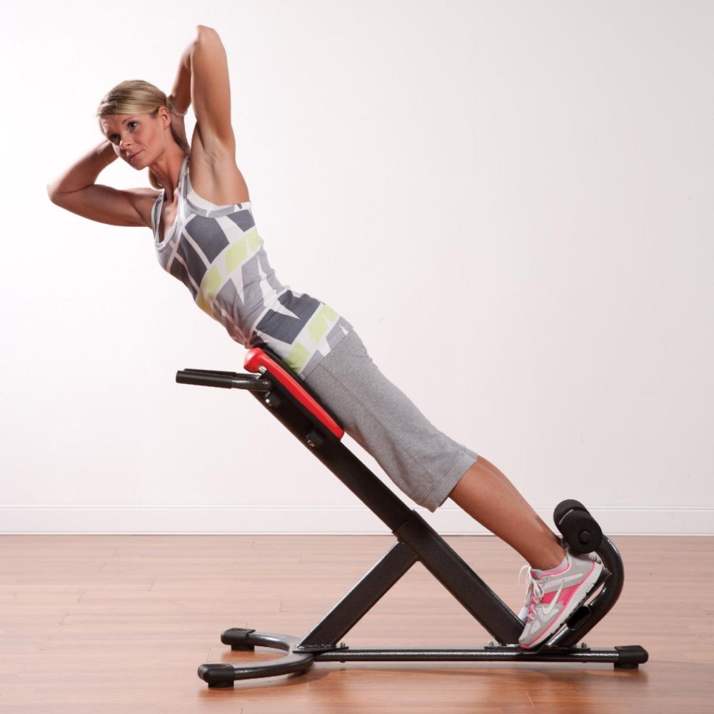 Pure Fitness Hyperextension Bench 8526HE at Sears.com
