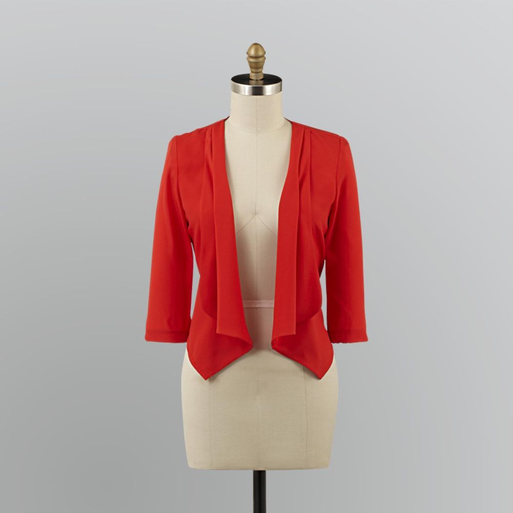 Apostrophe Women's Waterfall Front Blazer at Kmart.com