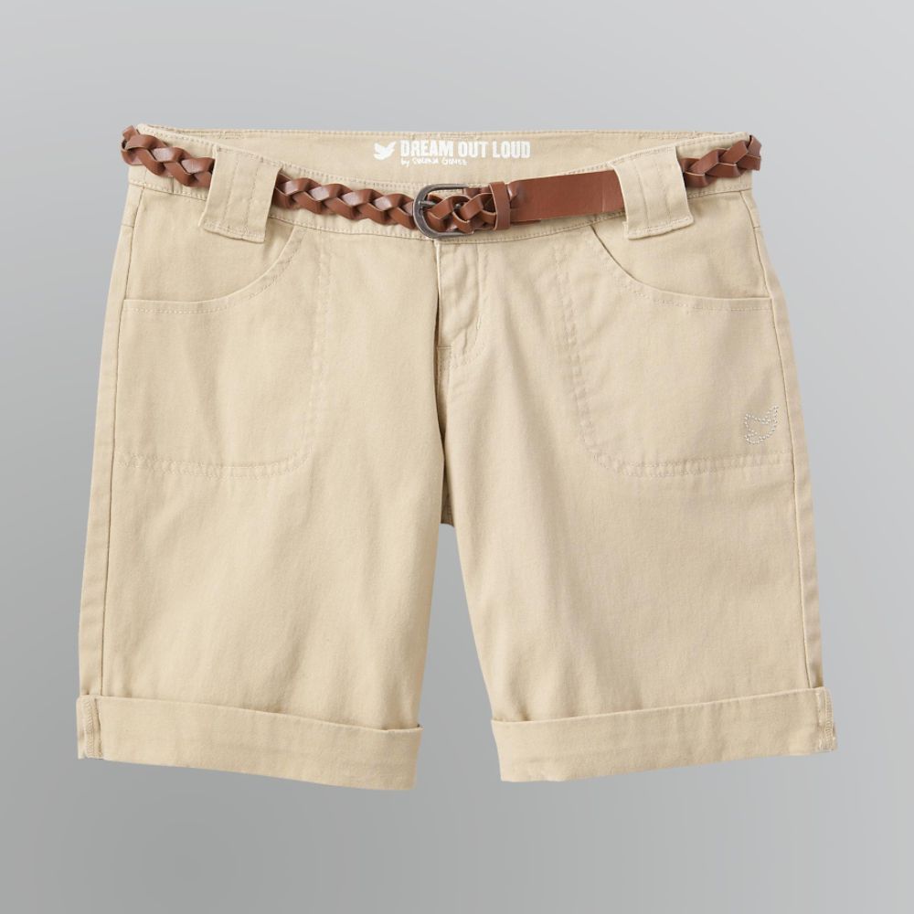 Dream Out Loud by Selena Gomez Junior's Cuffed Twill Shorts at Kmart.com