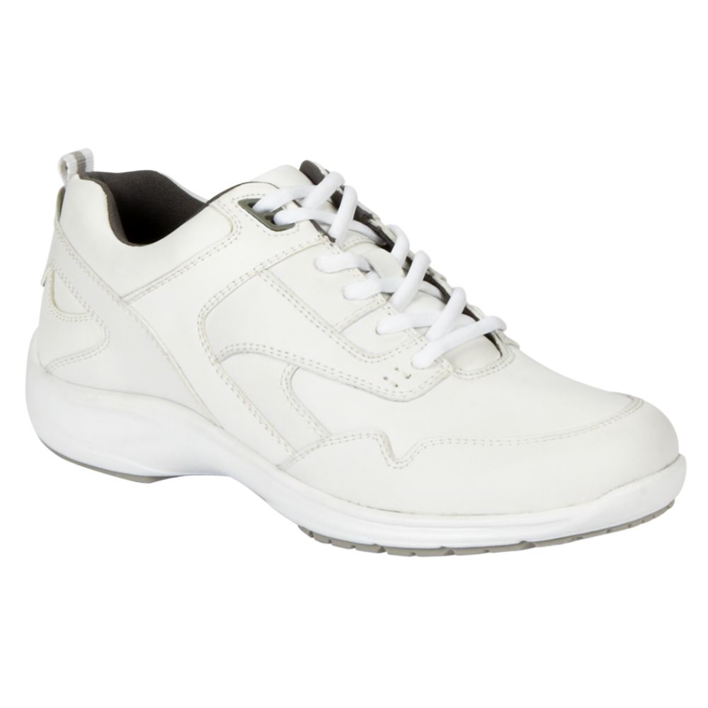 Nunn Bush Men's Shoe Prosper Moc Toe Slip-Resistant - White