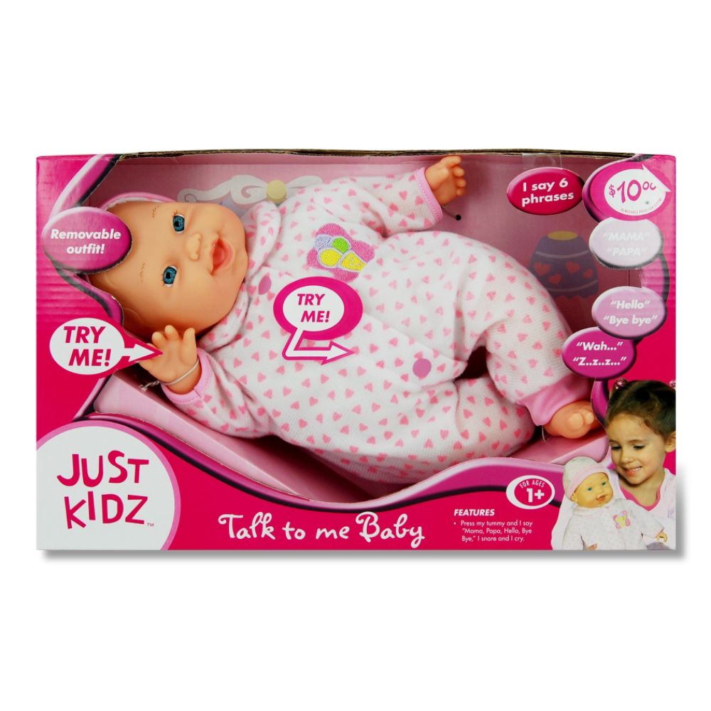 Just Kidz Talk To Me Baby - 13IN at Kmart.com