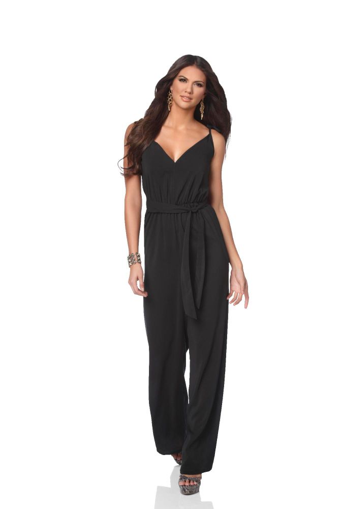Kardashian Kollection Women's Wide Leg Jumpsuit at Sears.com