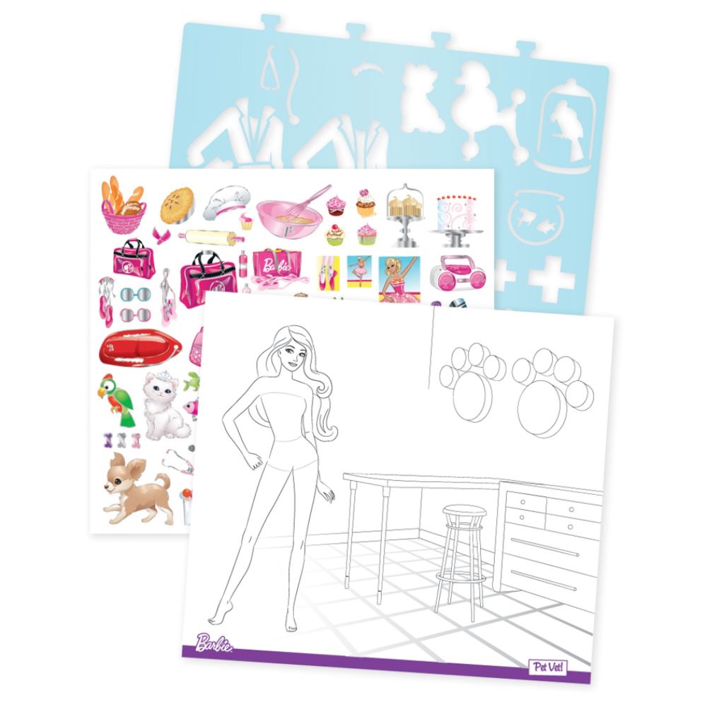 Barbie ™ “I Can Be…”  Sketch Portfolio at Kmart.com
