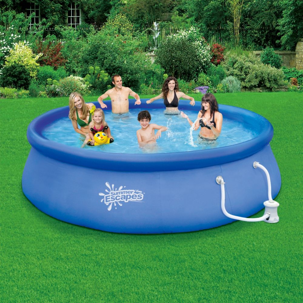 Summer Escapes 14' X 36" Quick Set® Ring Pool Set at Kmart.com