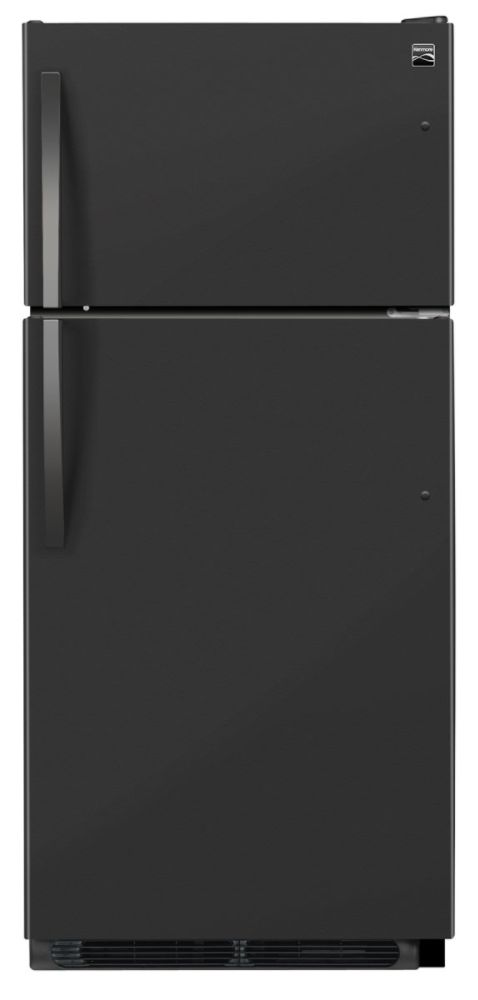 Kenmore 14.8 cu. ft. Top-Freezer Refrigerator - Black at Kmart.com
