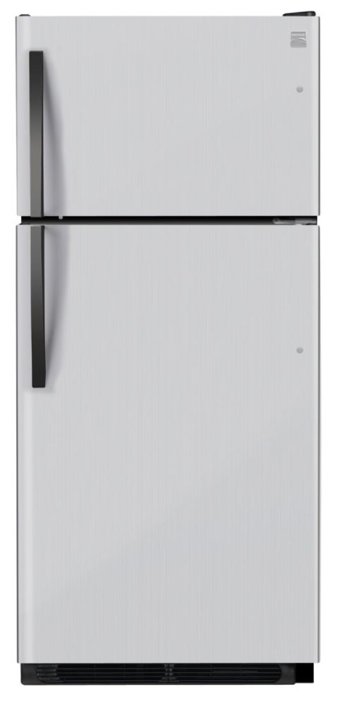 Kenmore 16.5 cu. ft. Top-Freezer Refrigerator - Stainless Steel at Sears.com