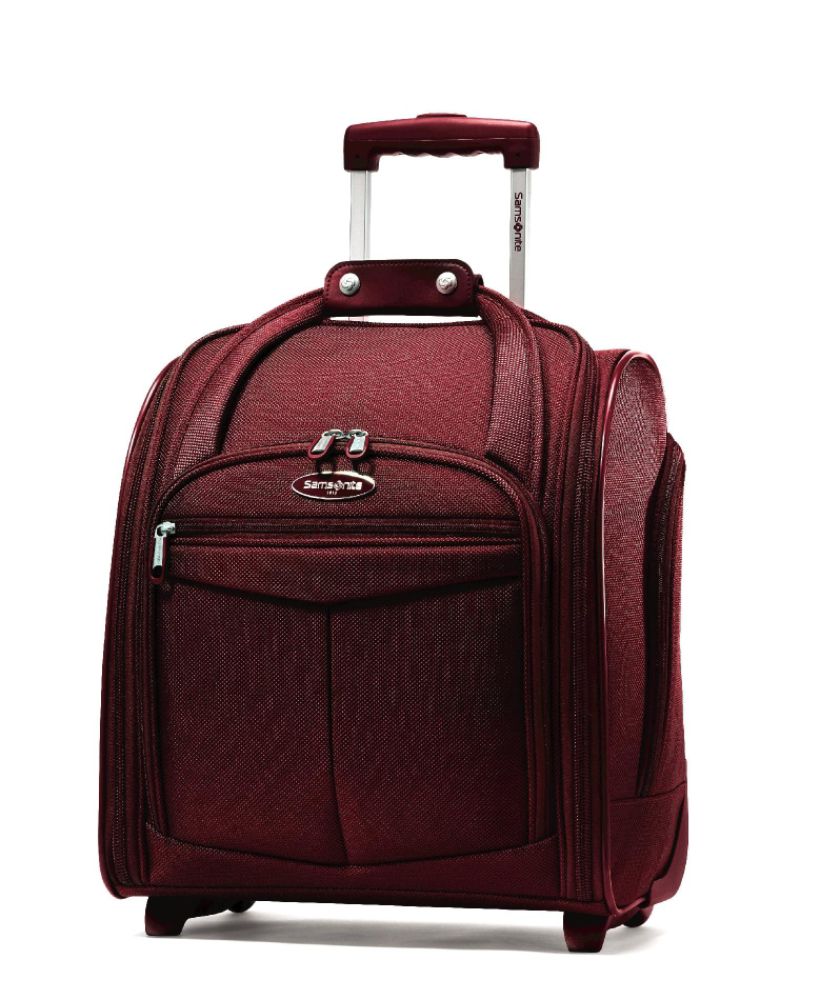 Samsonite Silhouette 12 15" Rolling Tote (Dark Red) price decreased by 50%