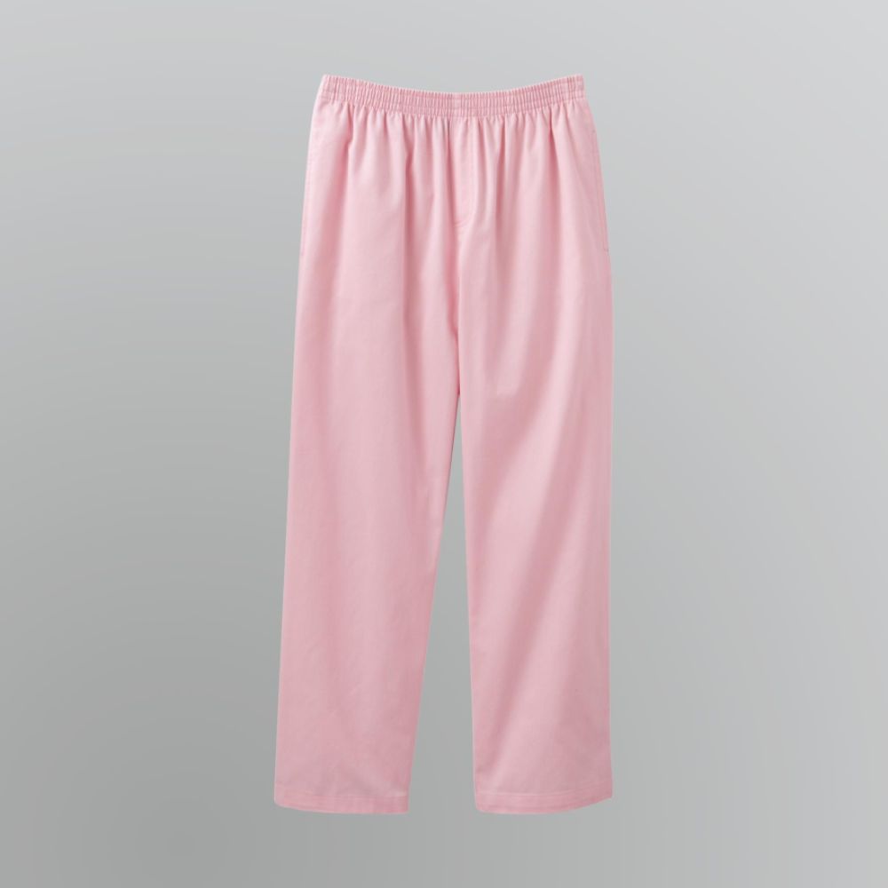 Basic Editions Women's Twill Elastic Waist Pants at Kmart.com