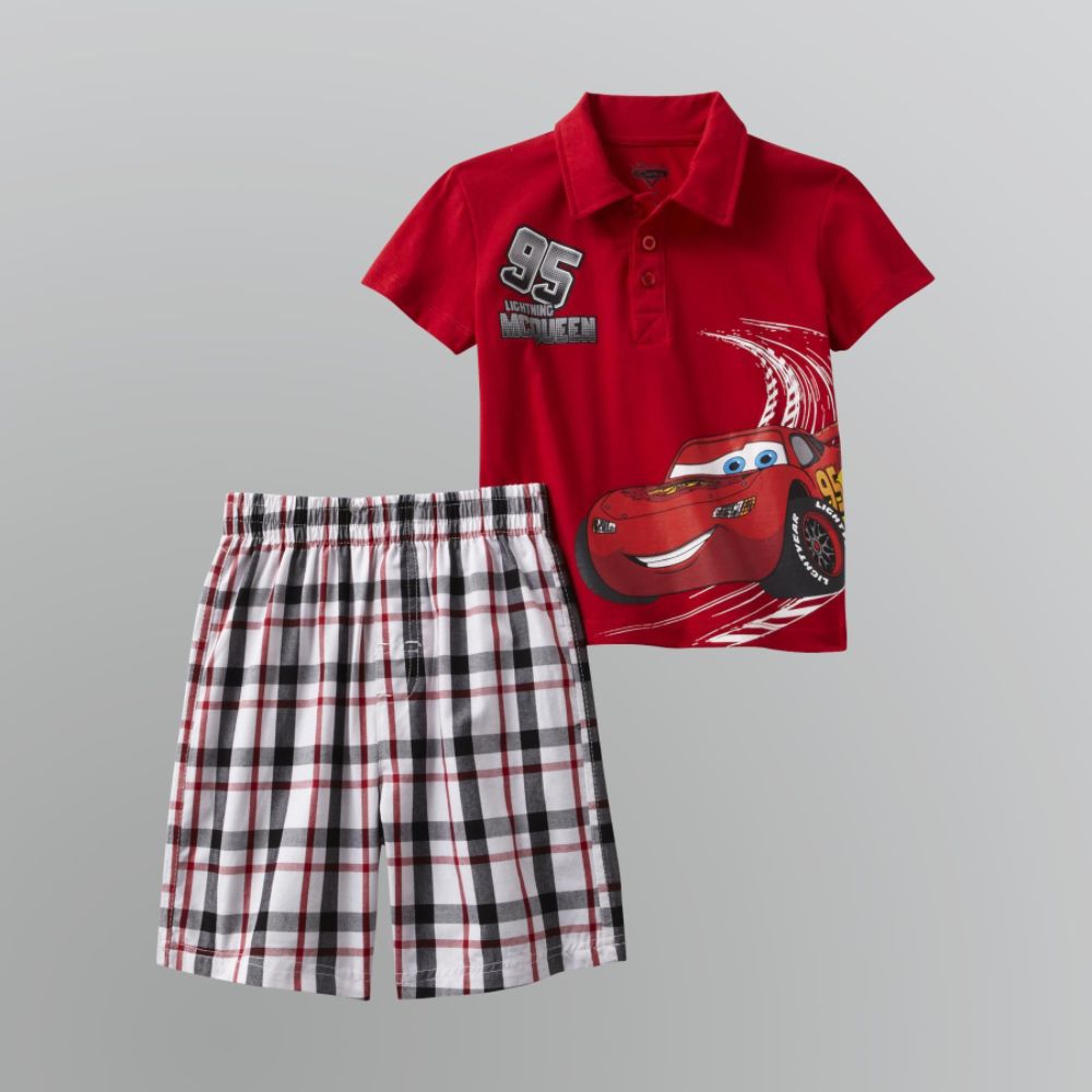 Disney Toddler Boy's Cars Polo and Shorts Set at Sears.com