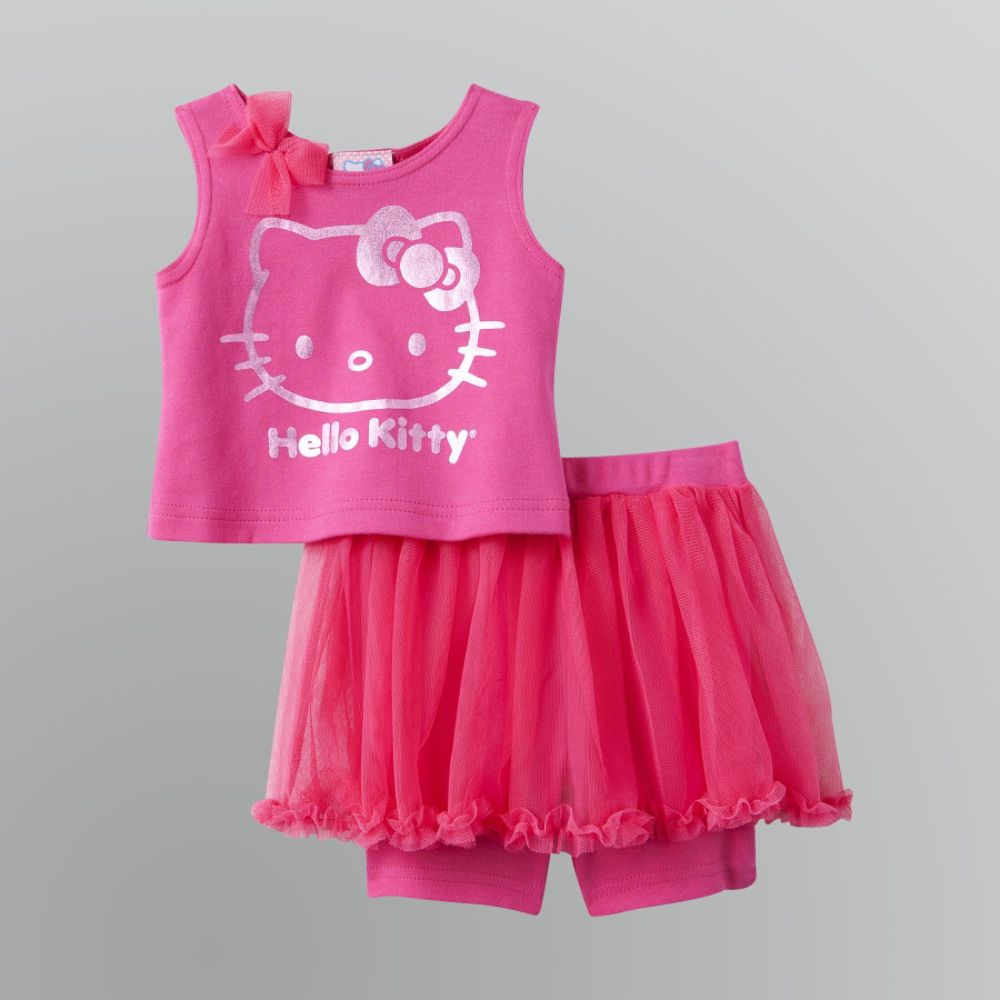 Hello Kitty Toddler Girl's Tank Top & Tutu Shorts Set at Sears.com
