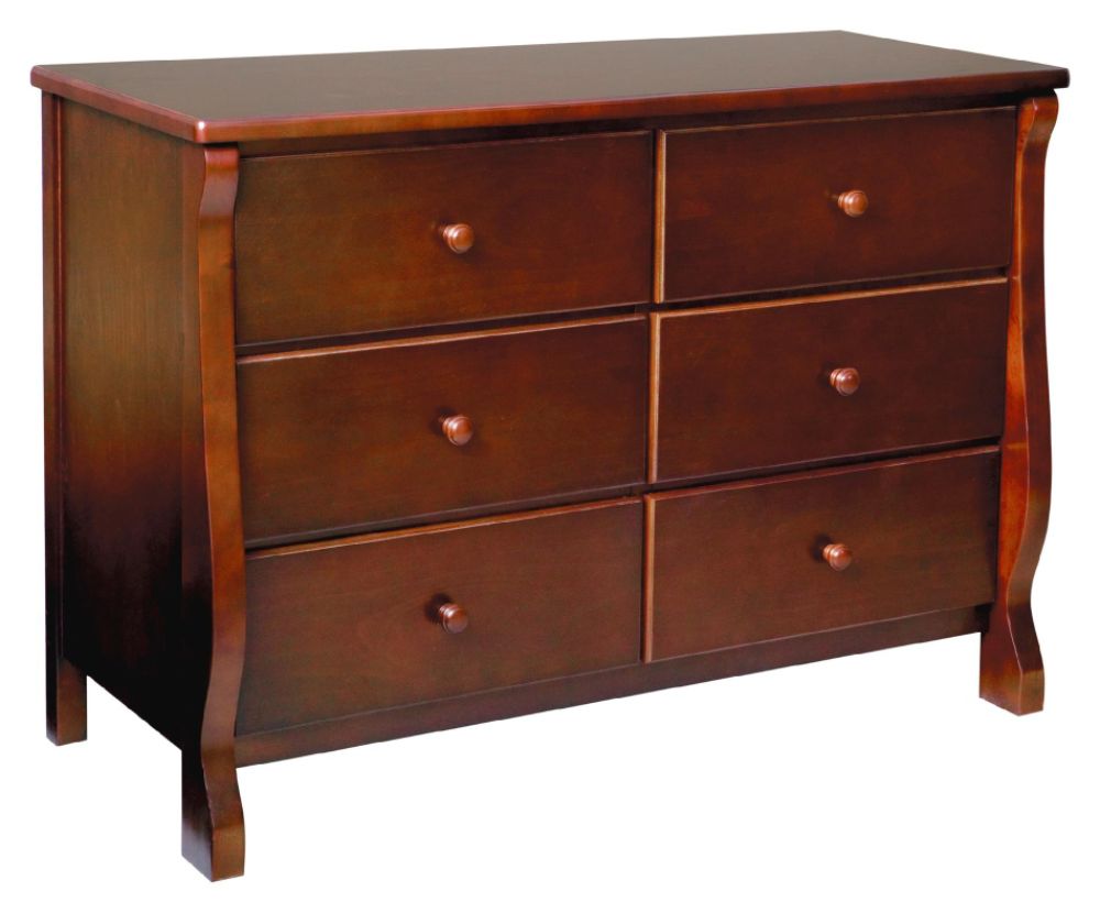 Delta Childrens Eclipse 6 Drawer Double Dresser-Dark Cherry at Kmart.com