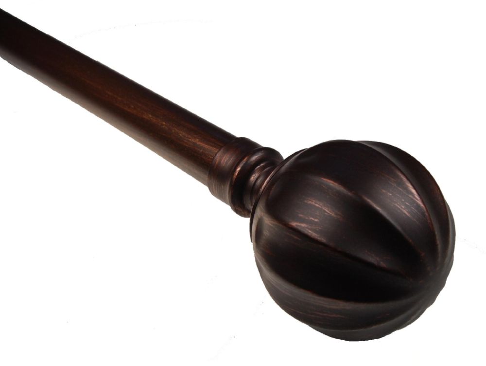 BCL Drapery Hardware, Emerson Curtain Rod, Bronze Finish, 86-inch to 120-inch at Sears.com