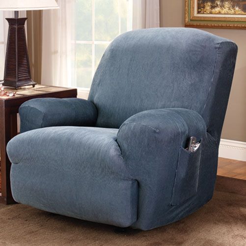 Sure Fit Inc STRETCH STRIPE 1PC RECLINER at Sears.com