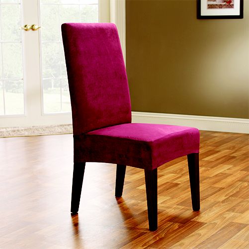 Sure Fit Inc SOFT SUEDE SHORTY DINING ROOM CHAIR COVER at Kmart.com
