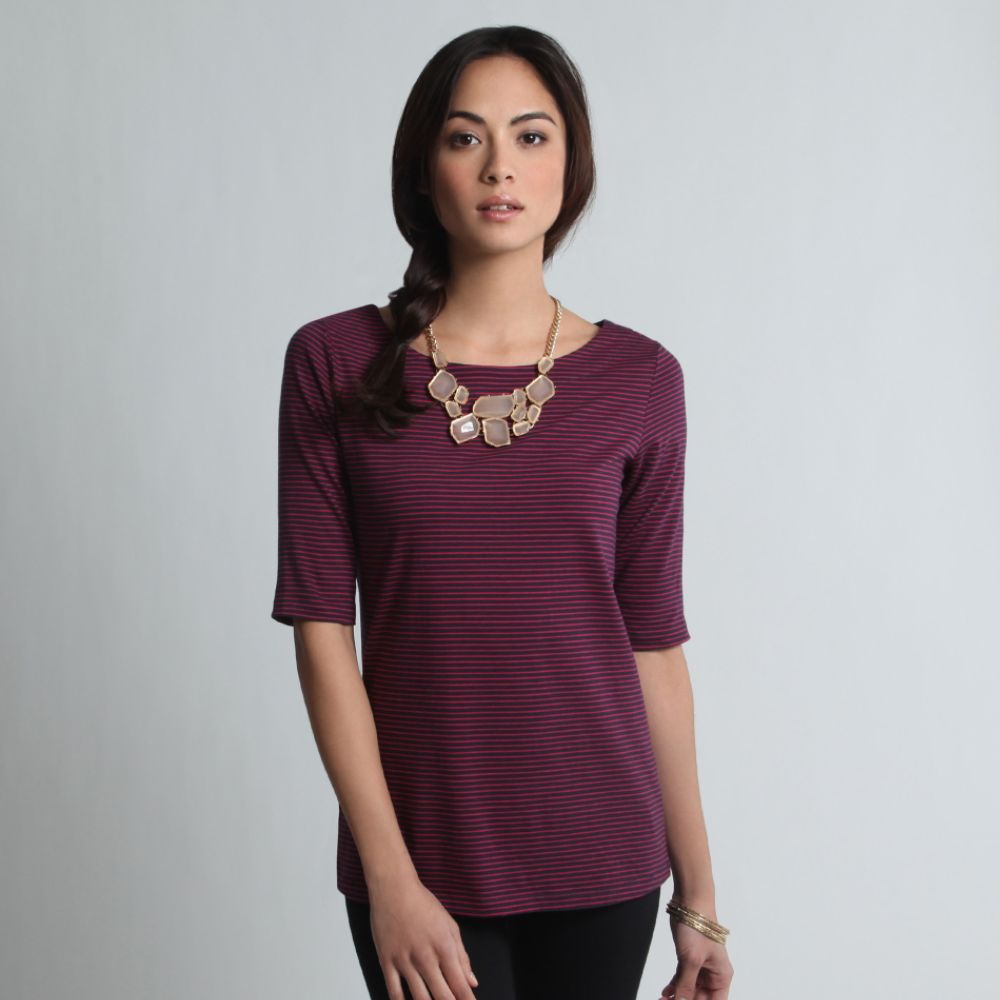 UK Style by French Connection Women's Elbow Sleeve Tee at Sears.com