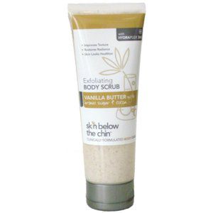 Skin Below the Chin Exfoliating Body Scrub, Vanilla Butter, 8 fl oz at Kmart.com