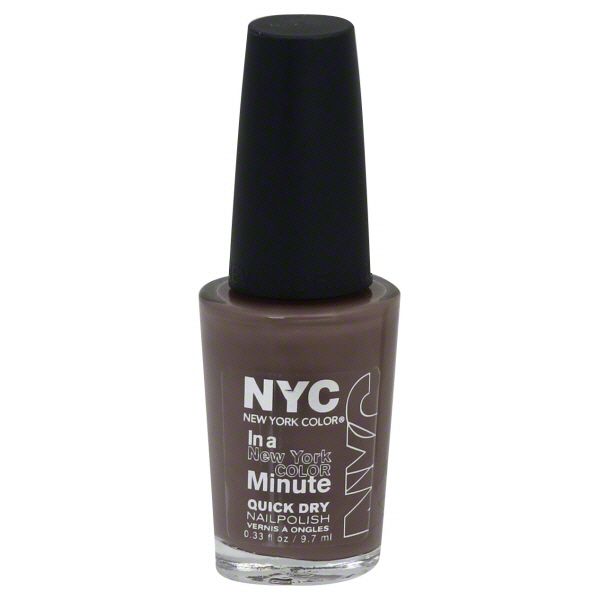 New York Color In a New York Color Minute Nail Polish, Park Ave 246, 0.33 oz (9.7 ml) at Kmart.com