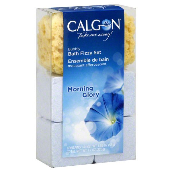 Calgon Bath Fizzy Set, Bubbly, Morning Glory 4 - 1.95 oz (55 g) fizzies [7.7 oz (220 g)] at Kmart.com