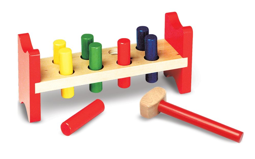 Melissa & Doug Pound-a-Peg Children's Toys