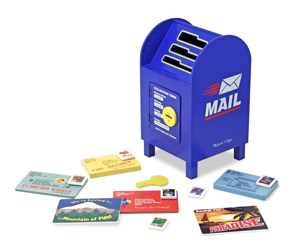 Melissa & Doug Stamp and Sort Mailbox Children's Toys