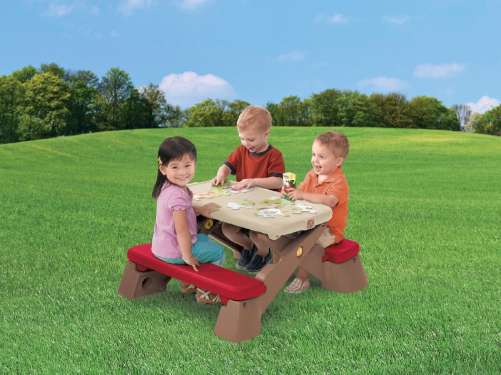 Step 2 Fun Fold Jr. Picnic Table at Kmart.com