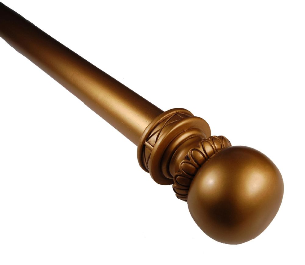 BCL BCL Drapery Hardware, Ball Curtain Rod,