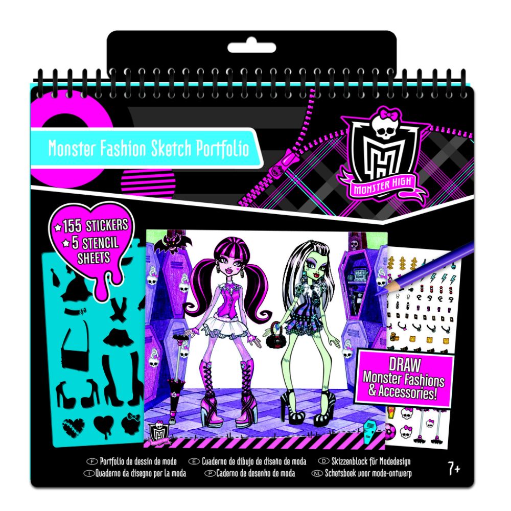 Monster High ™ Monster Fashion Sketch Portfolio at Kmart.com