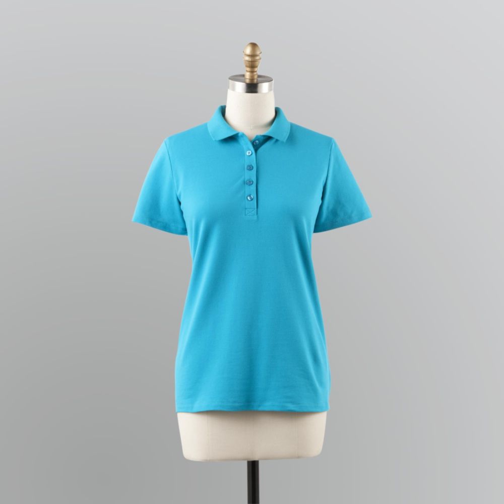 Laura Scott Women's Short Sleeve Pique Polo Shirt at Sears.com
