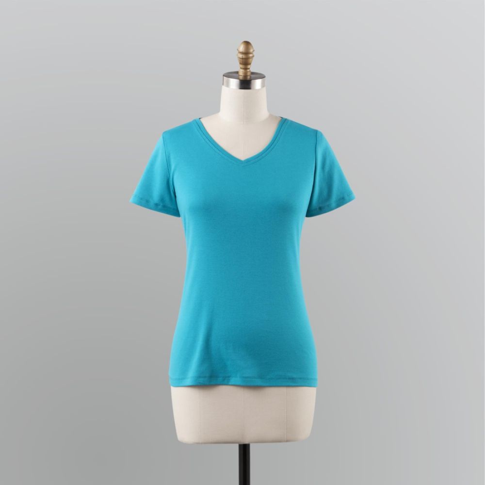 Laura Scott Women's Short Sleeve V-neck Tee at Sears.com