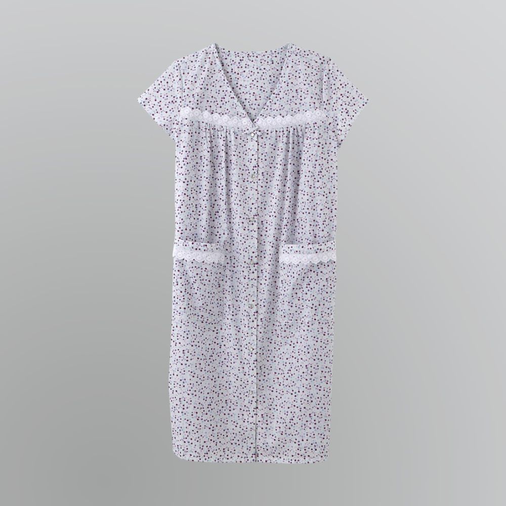 Pink K Women's Cotton Snap Front Duster at Kmart.com