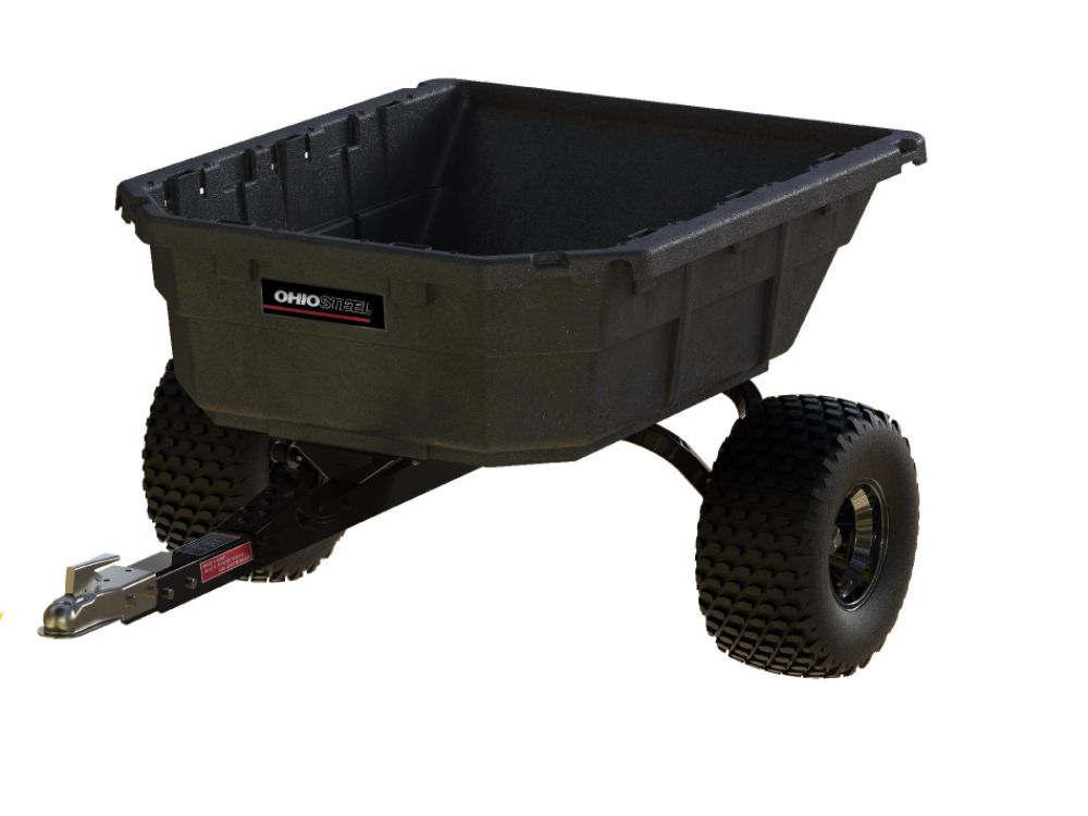 Ohio Steel 12.5 Cu. Ft. Poly Swivel ATV Dump Cart at Sears.com