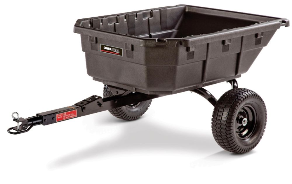 Ohio Steel 12.5 Cu. Ft. Poly Swivel Hybrid Dump Cart at Sears.com