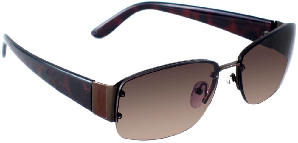 Apostrophe Womens Aviator Sunglasses Tortoise Patterned Frames