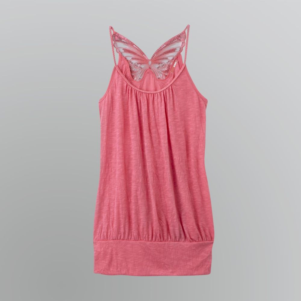 Almost Famous Junior's Butterfly Back Tank Top at Sears.com