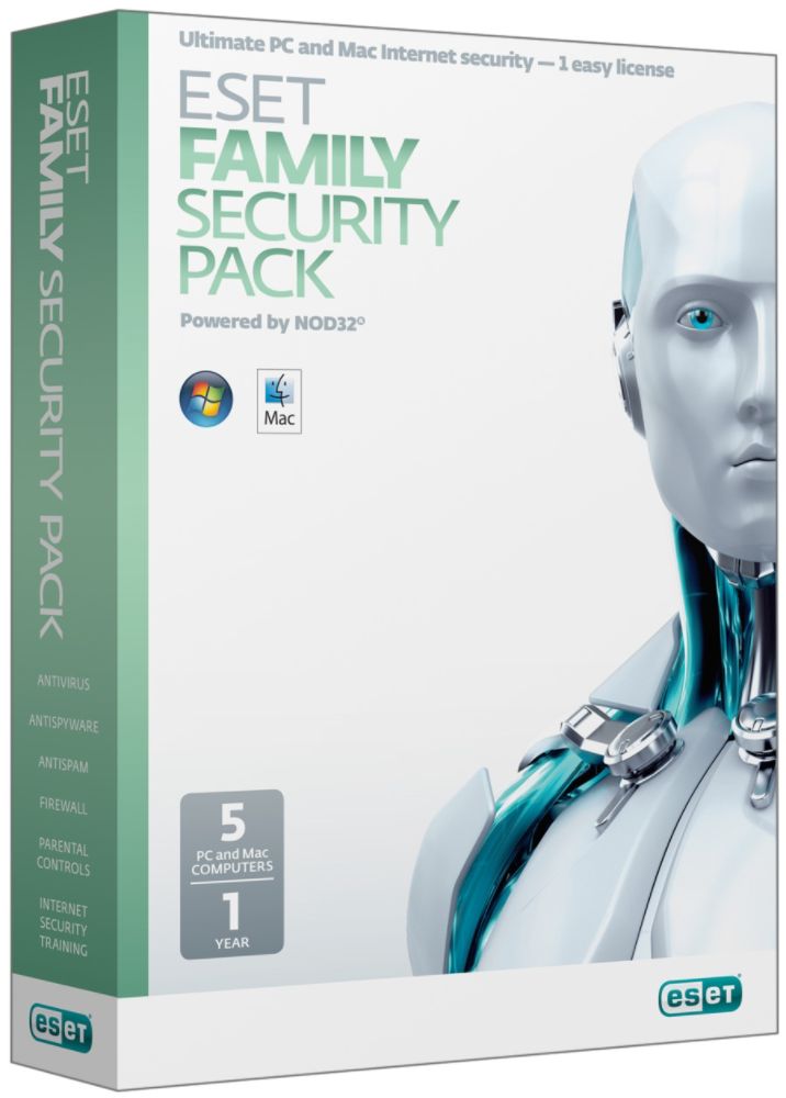 ESET Family Security Pack 5 User at Kmart.com