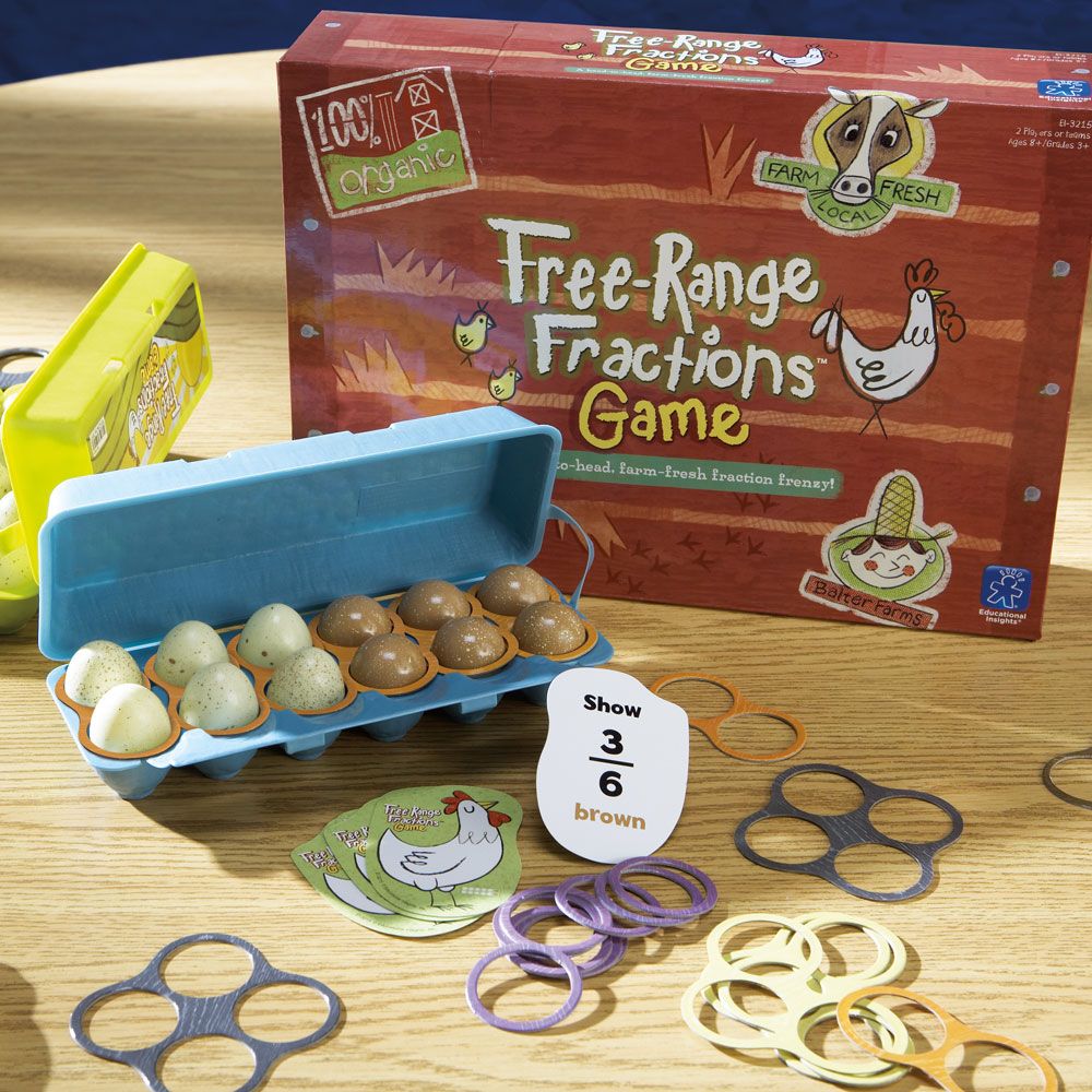 Educational Insights Free Range Fractions™ Game at Kmart.com
