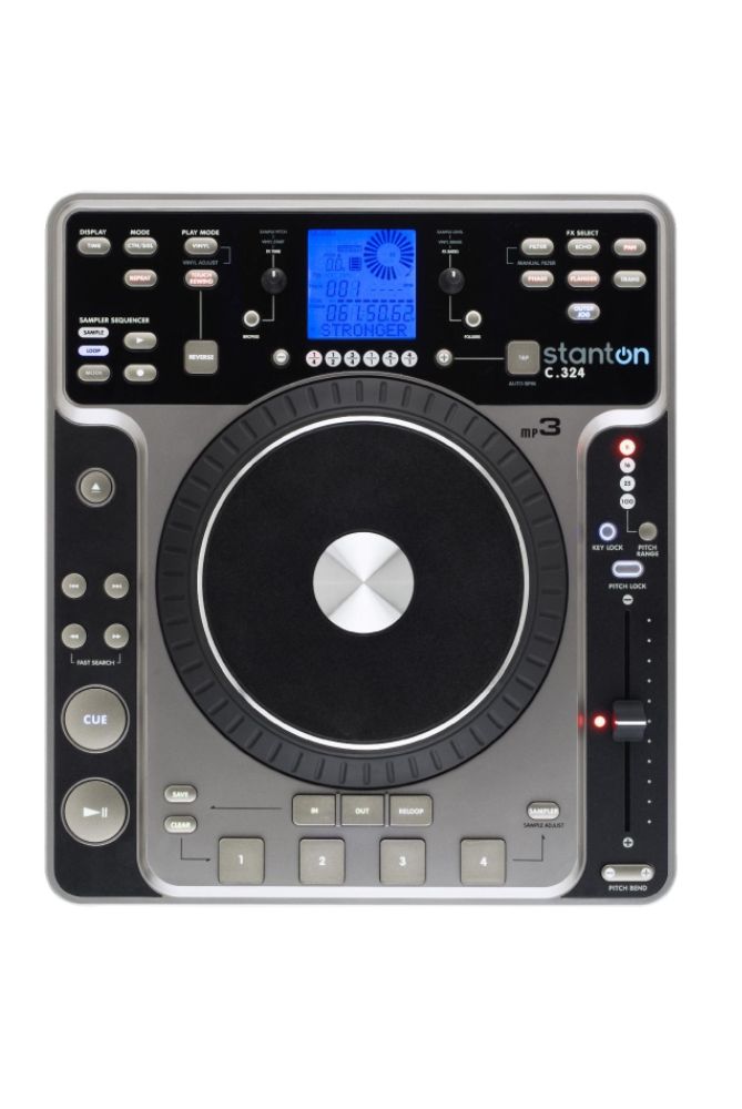 Stanton C324 Tabletop DJ CD Player with Touch Sensitive Jog Wheel at Kmart.com