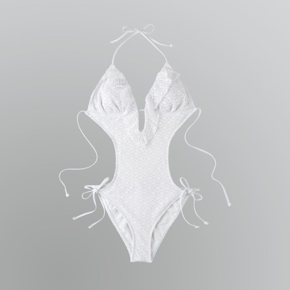 Joe Boxer Junior's Crochet Halter Monokini