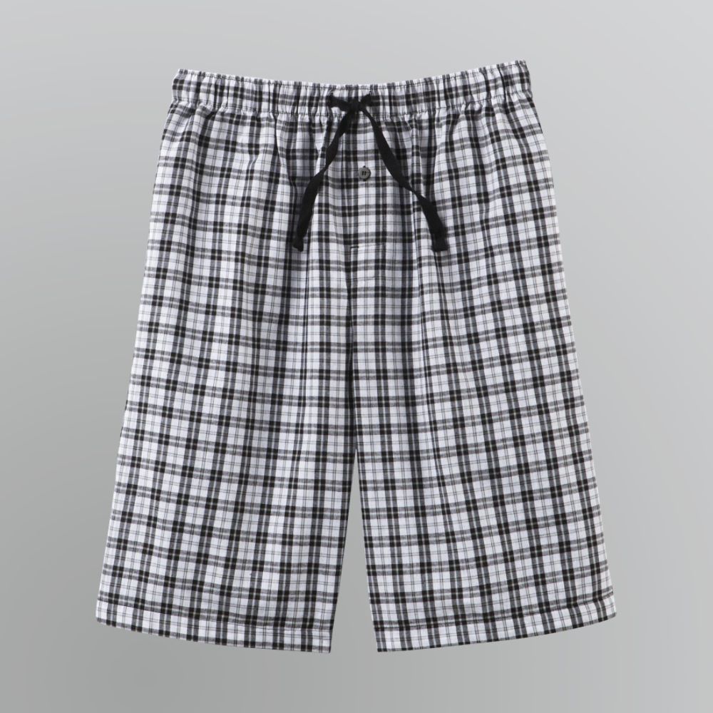 Basic Editions Men's Poplin Sleepwear Shorts